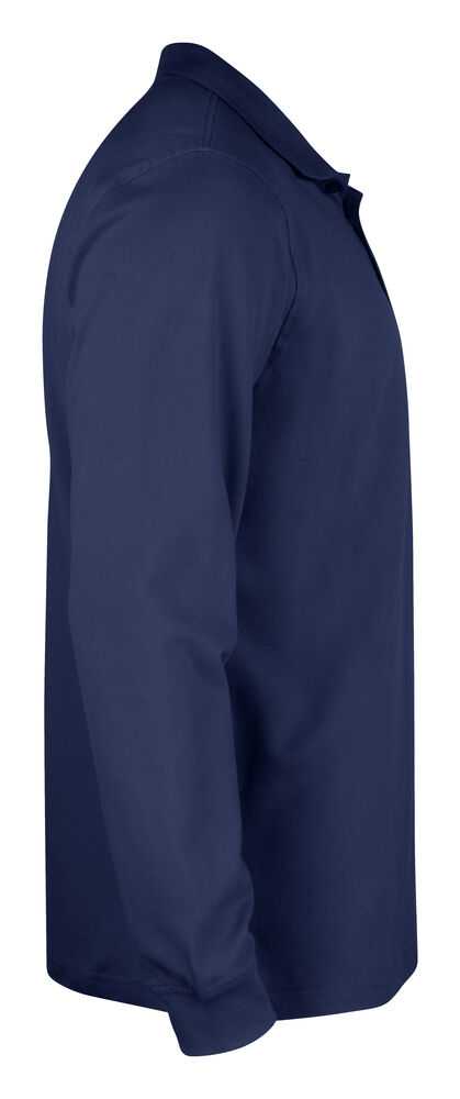 Clique - Basic Polo L/S Junior Bleufoncé 120