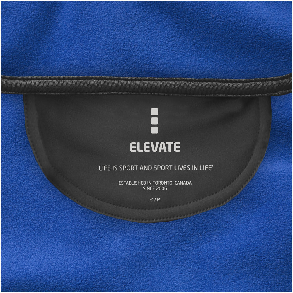 Brossard fleece heren jas met ritssluiting