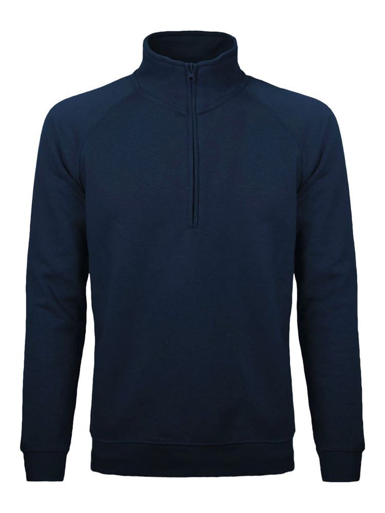 BS Sirio pull demi-zip, 280 gr/m² - Marine (PMS 5395C)