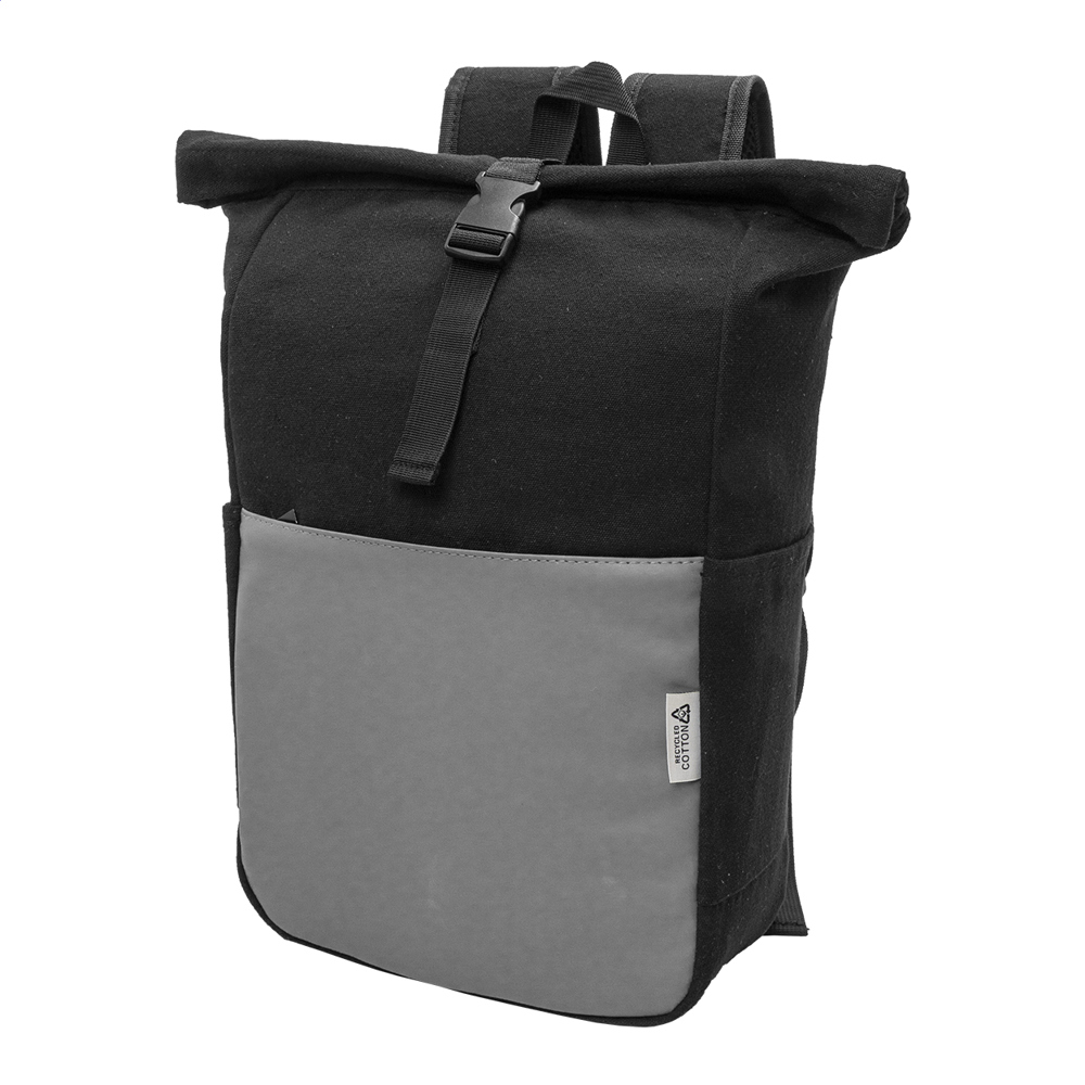 Blakkan Back - gerecyclede canvas rugzak - grijs