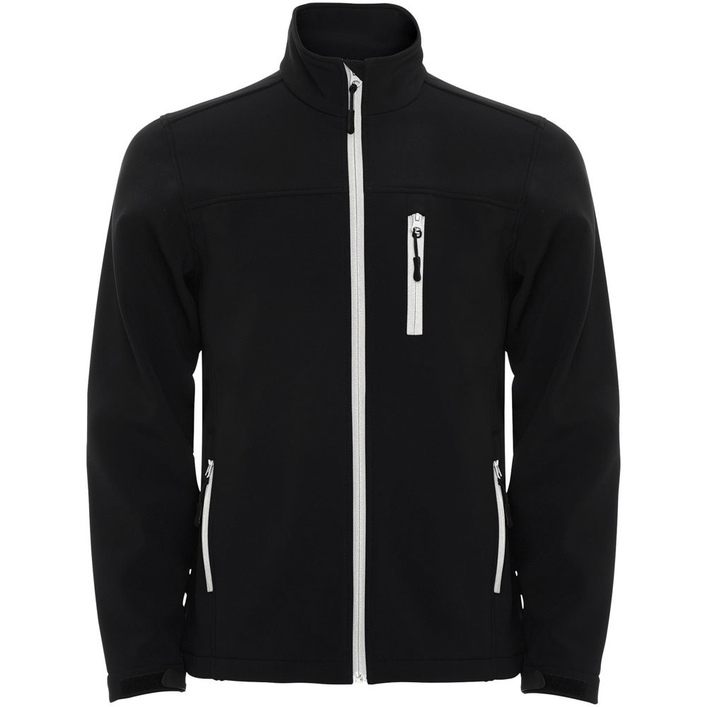 Antartida softshell herenjack - zwart