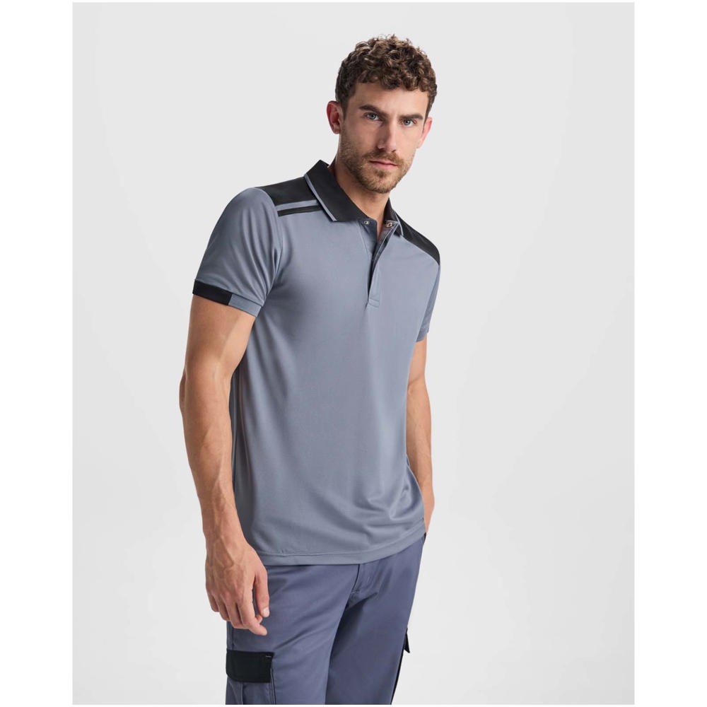 Samurai 160 g/m2 unisex antibacteriële polo met korte mouwen