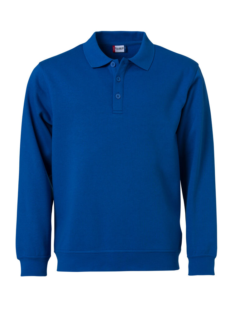 Clique - Basic Polo Sweater - Bleuroyal