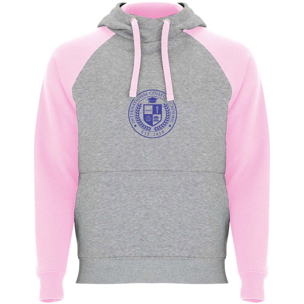 Badet tweekleurige kinderhoodie