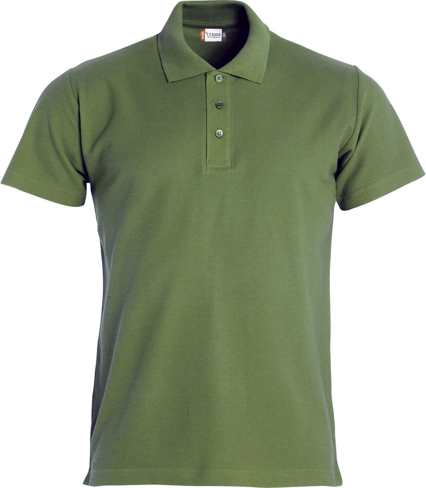 Clique - Basic Polo - Vertmilitaire