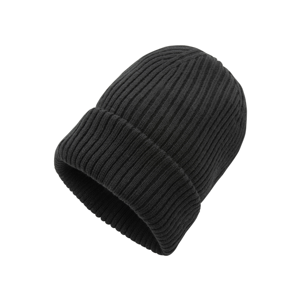 Bonnet double épaisseur Impact AWARE™ Polylana® - noir (± PMS Black)