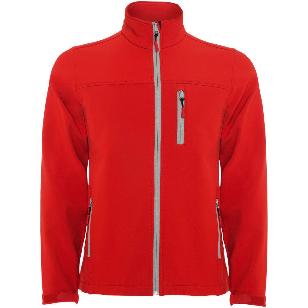 Antartida softshell kinderjack - rood