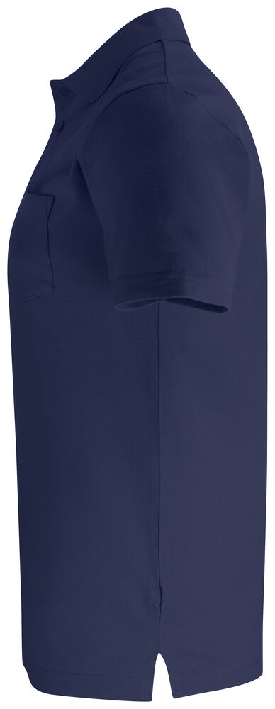 Clique - Basic Polo Pocket Bleufoncé 3XL