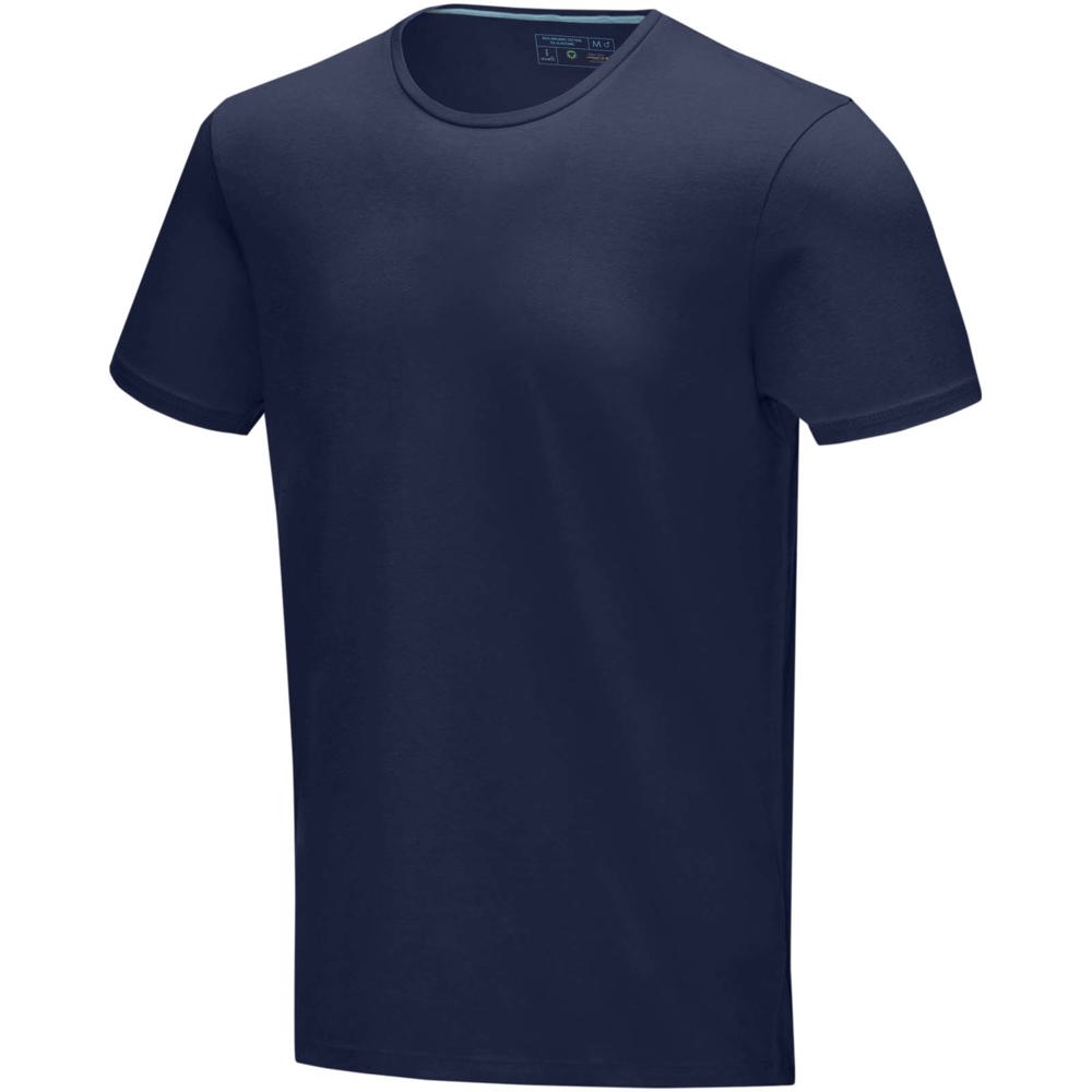 Balfour biologisch heren t-shirt met korte mouwen - Marineblauw
