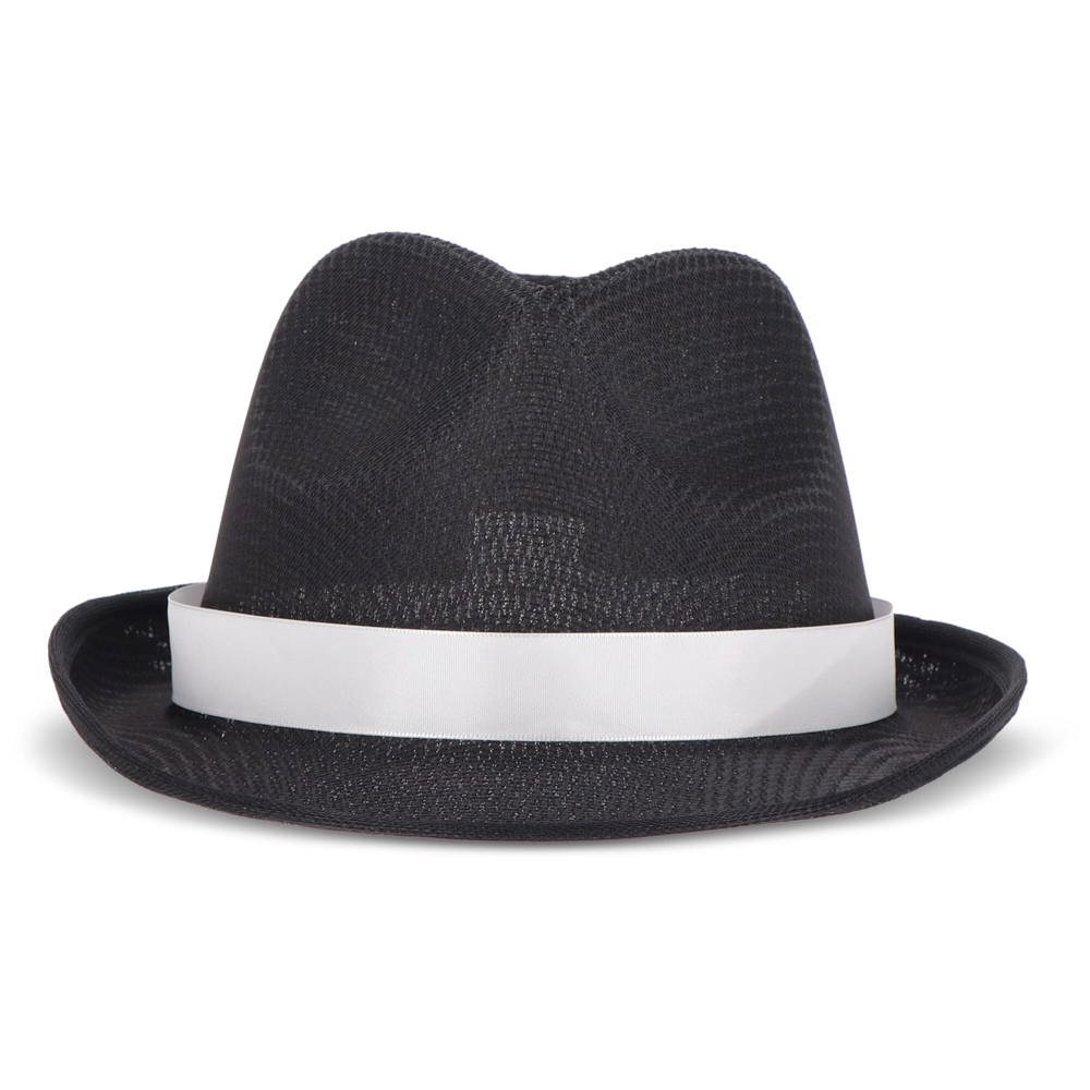Chapeau en polyester avec bande