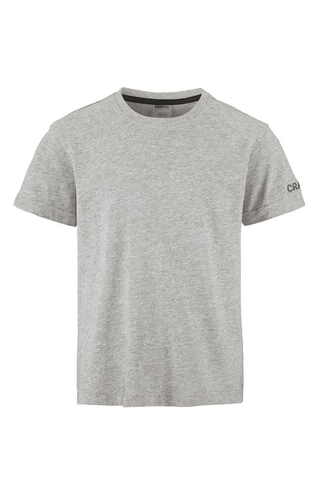Craft - Community 2.0 Tee JR Grey melange 146/152