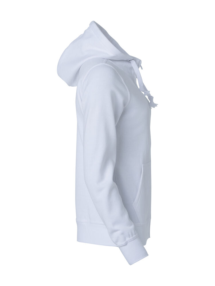 Clique - Basic Hoody Full Zip Women Blanc XXL