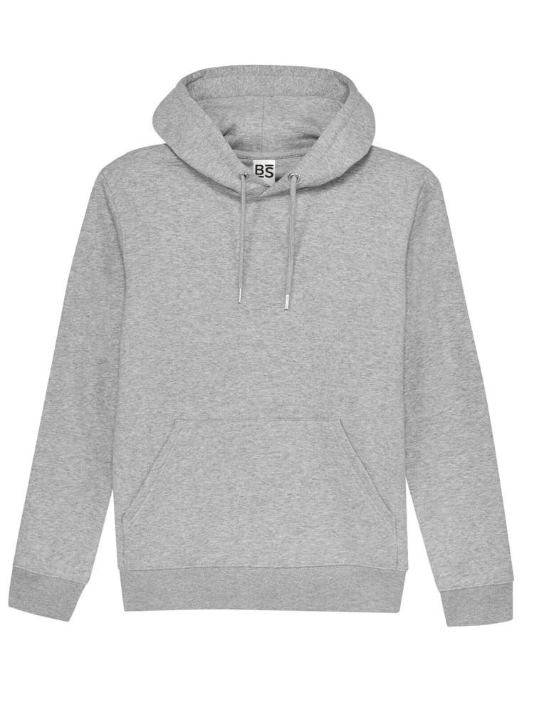 BS Outsider sweat à capuche, 280 gr/m² - Gris mêlée (PMS Cool Grey 7C)