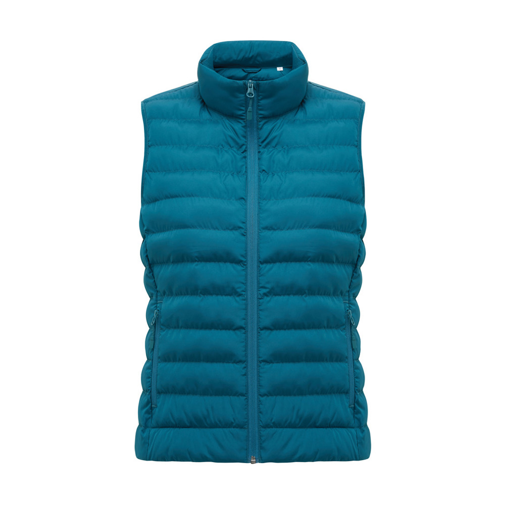 Bodywarmer femme en polyester recyclé IQONIQ Meru - dark teal (± PMS 19-4540 TCX)