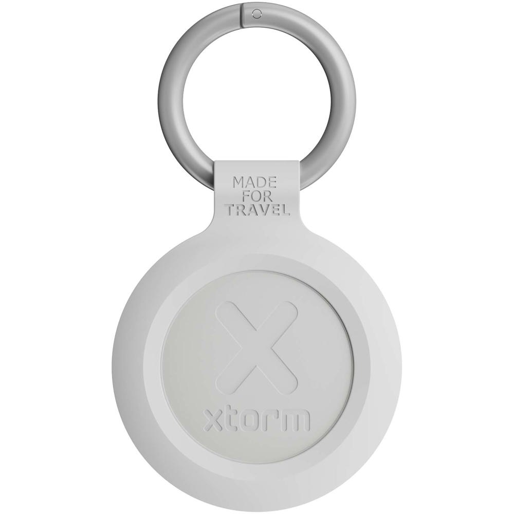 Balise de voyage résistante à l’eau Xtorm XTAG2GA - Mélange blanc cendré