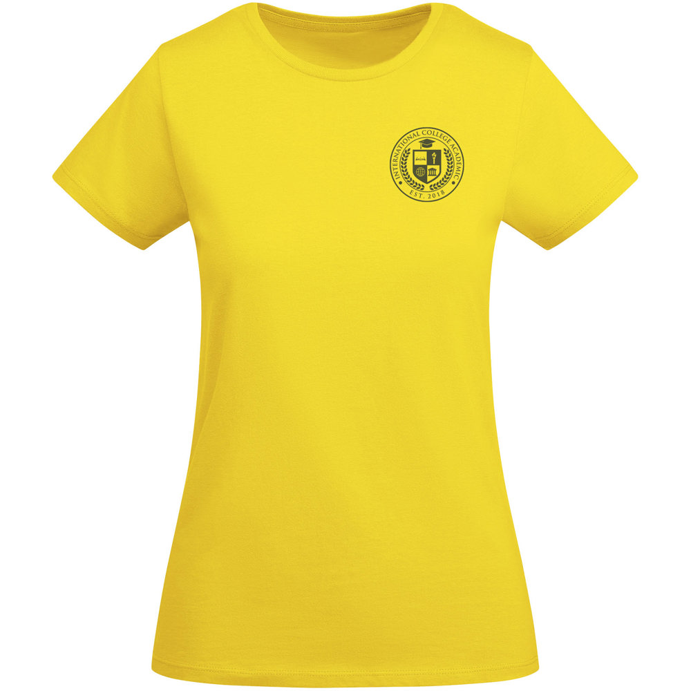 Breda biologisch katoenen dames T-shirt met korte mouwen