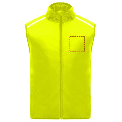 Bodywarmer de course Jannu léger unisexe