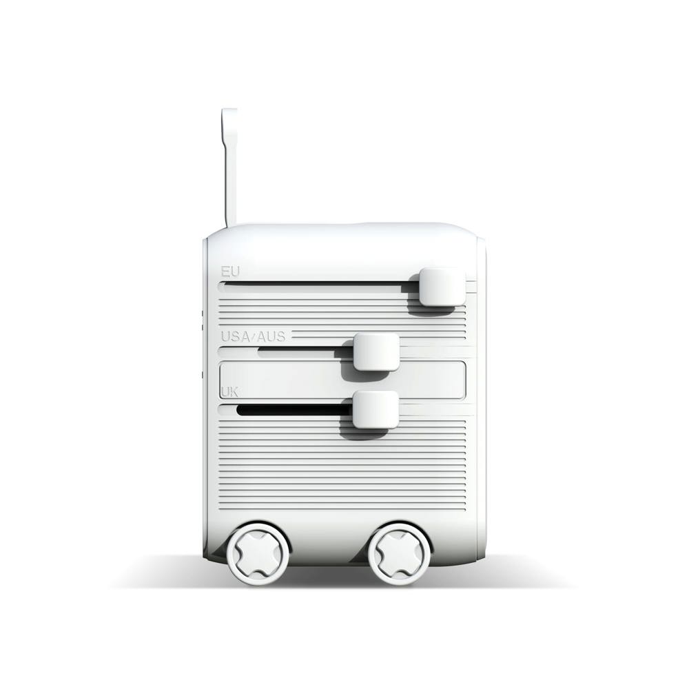 Chariot adaptateur universel GaN Xoopar Luggie pour voyages internationaux