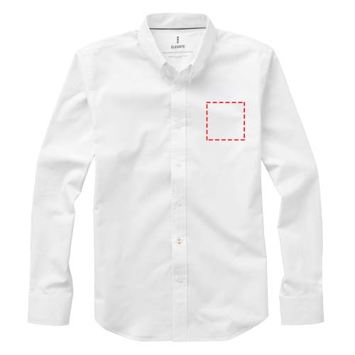 Chemise oxford manches longues homme de 142 g/m² Manitoba