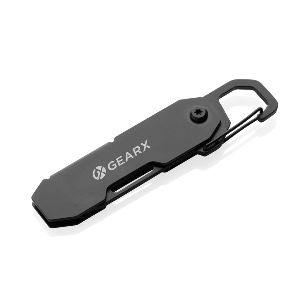 Gear X opvouwbare EDC-tool met karabijnhaak en pakket opener