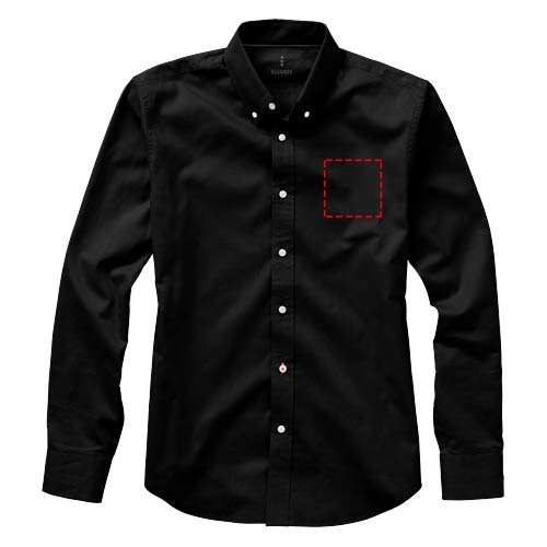 Chemise oxford manches longues homme de 142 g/m² Manitoba