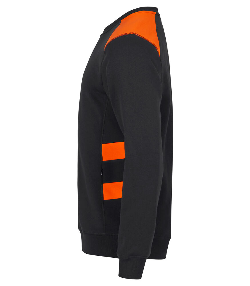 Clique - Ambition Roundneck OrangeHV 4XL