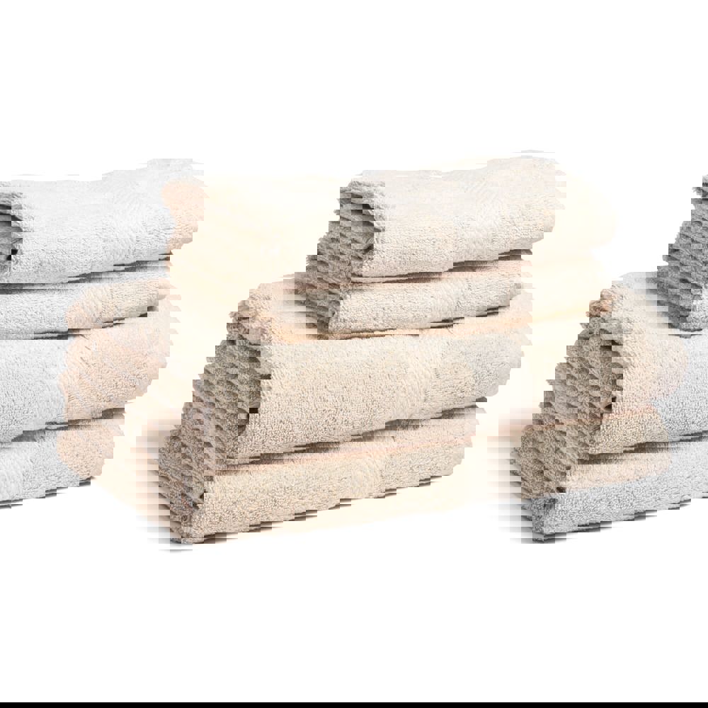 Lord Nelson Fairtrade handdoek 70x130cm set van 3 - beige