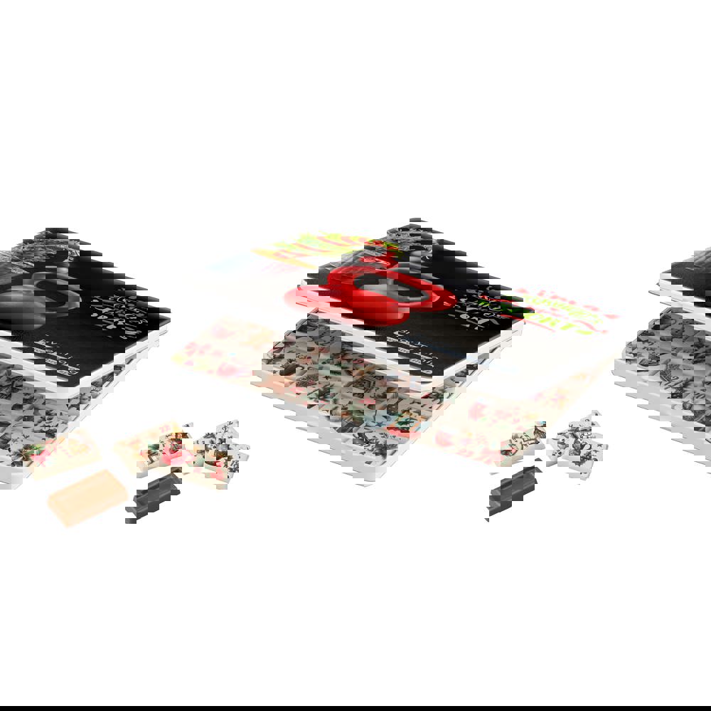 Adventskalender decoratief blik