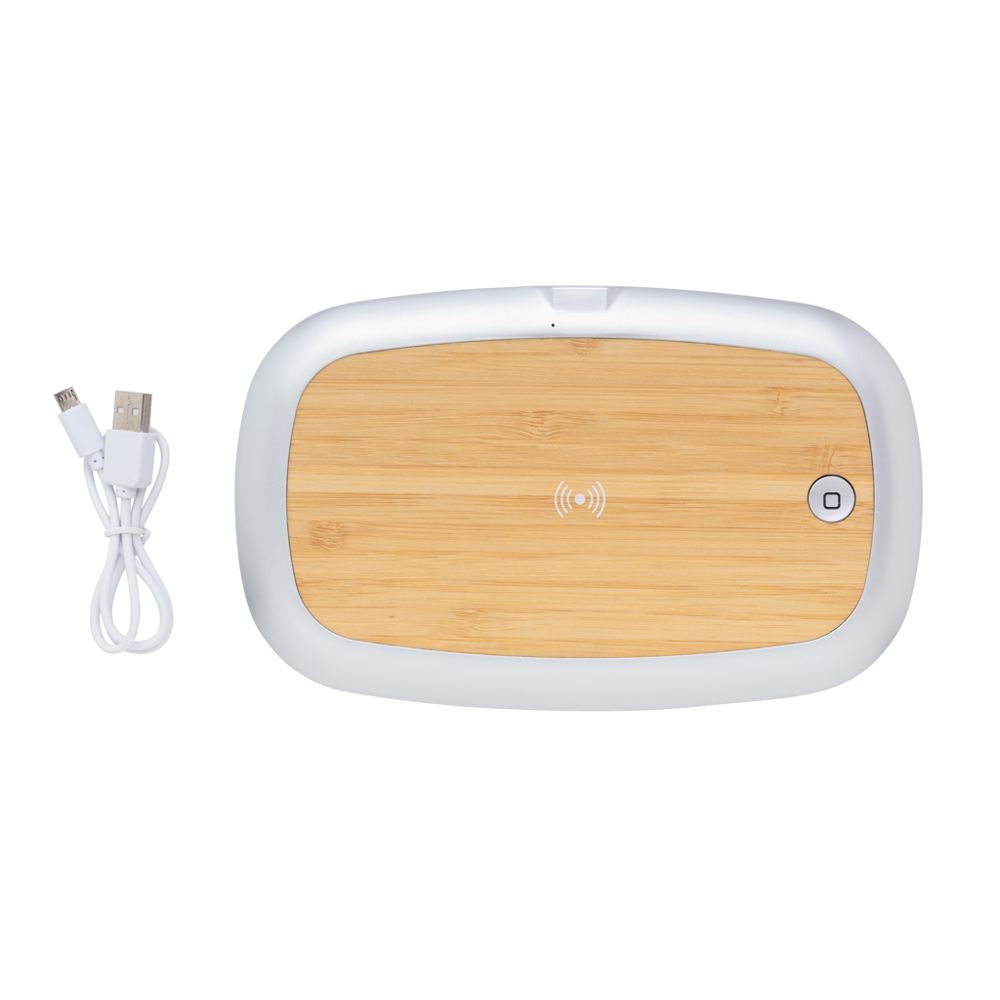 Boîte de stérilisation UV-C avec chargeur sans fil 5W Rena