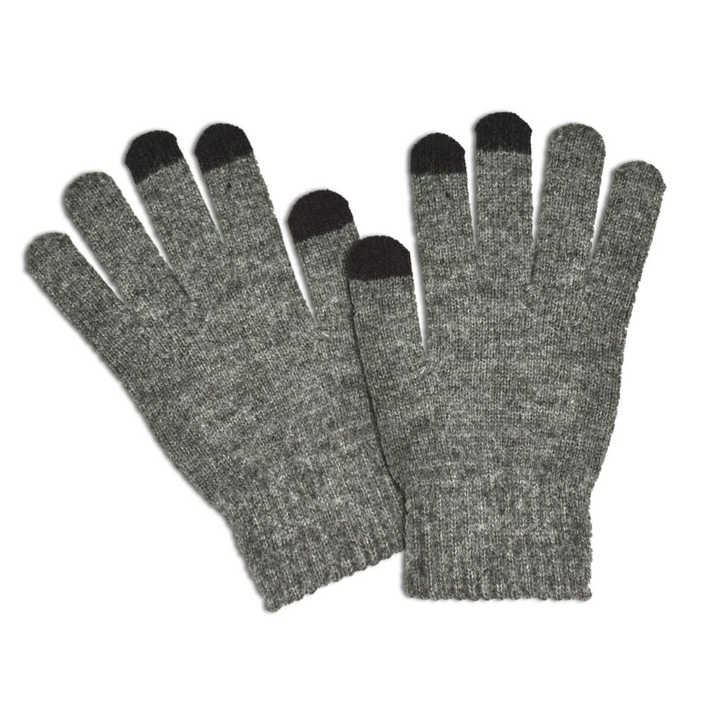 Touchscreen handschoenen exclusief - Donkergrijs (PMS Coolgrey11C) / Donkergrijs