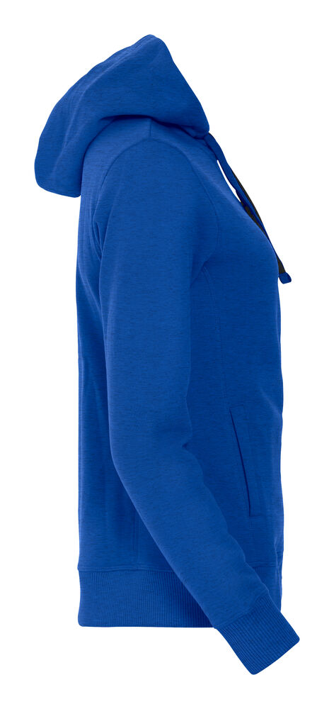 Clique - Classic Hoody Full Zip Women Blauw-melange L