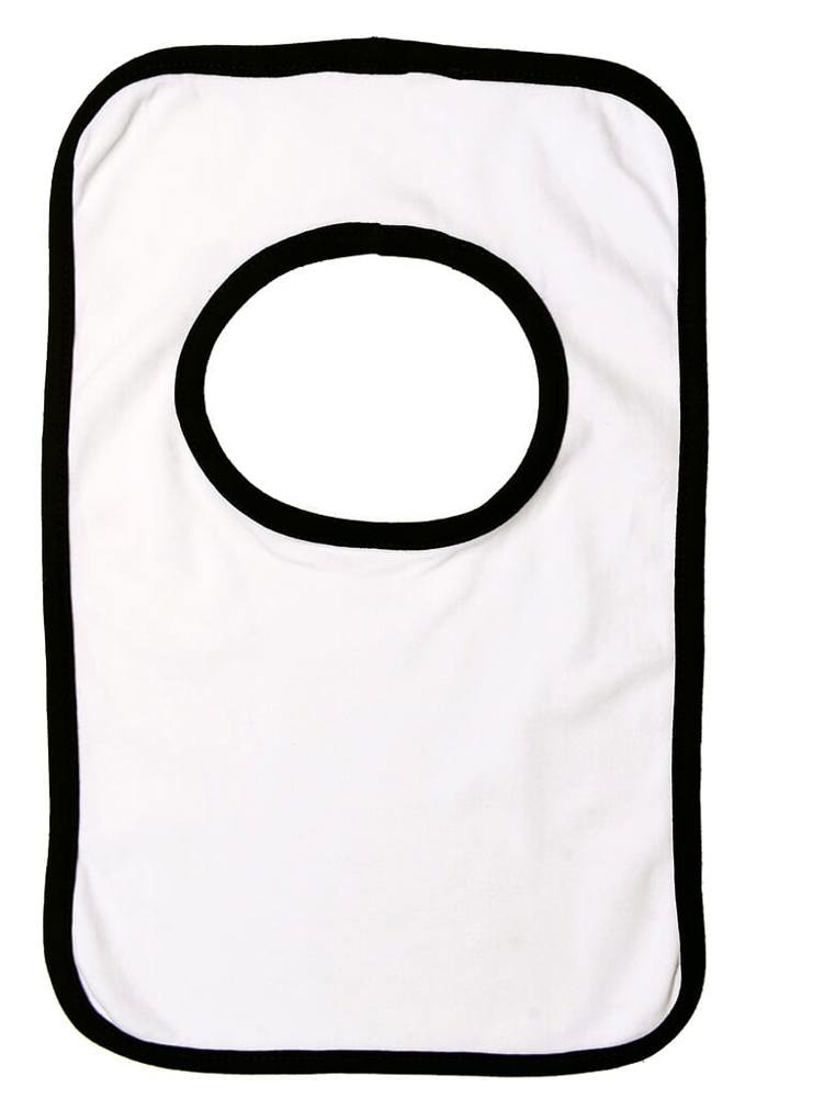 Bavoir en coton jersey 220 g/m²r