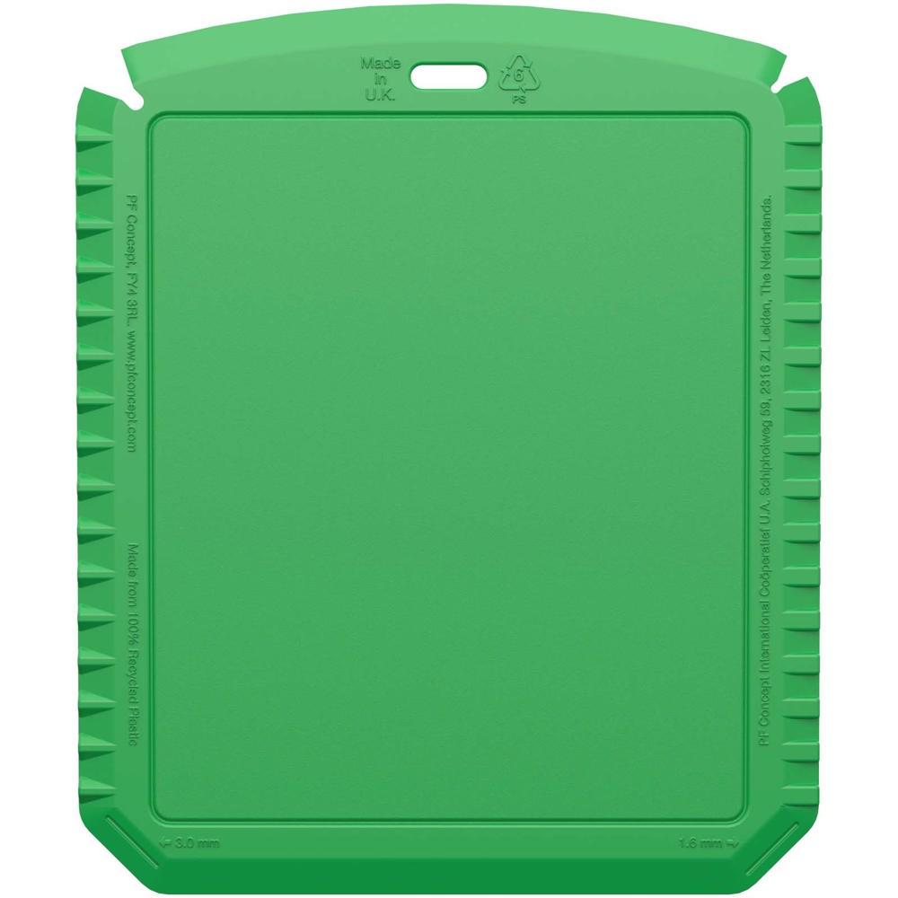 Grattoir à glace Thrym rectangulaire et en plastique recyclé