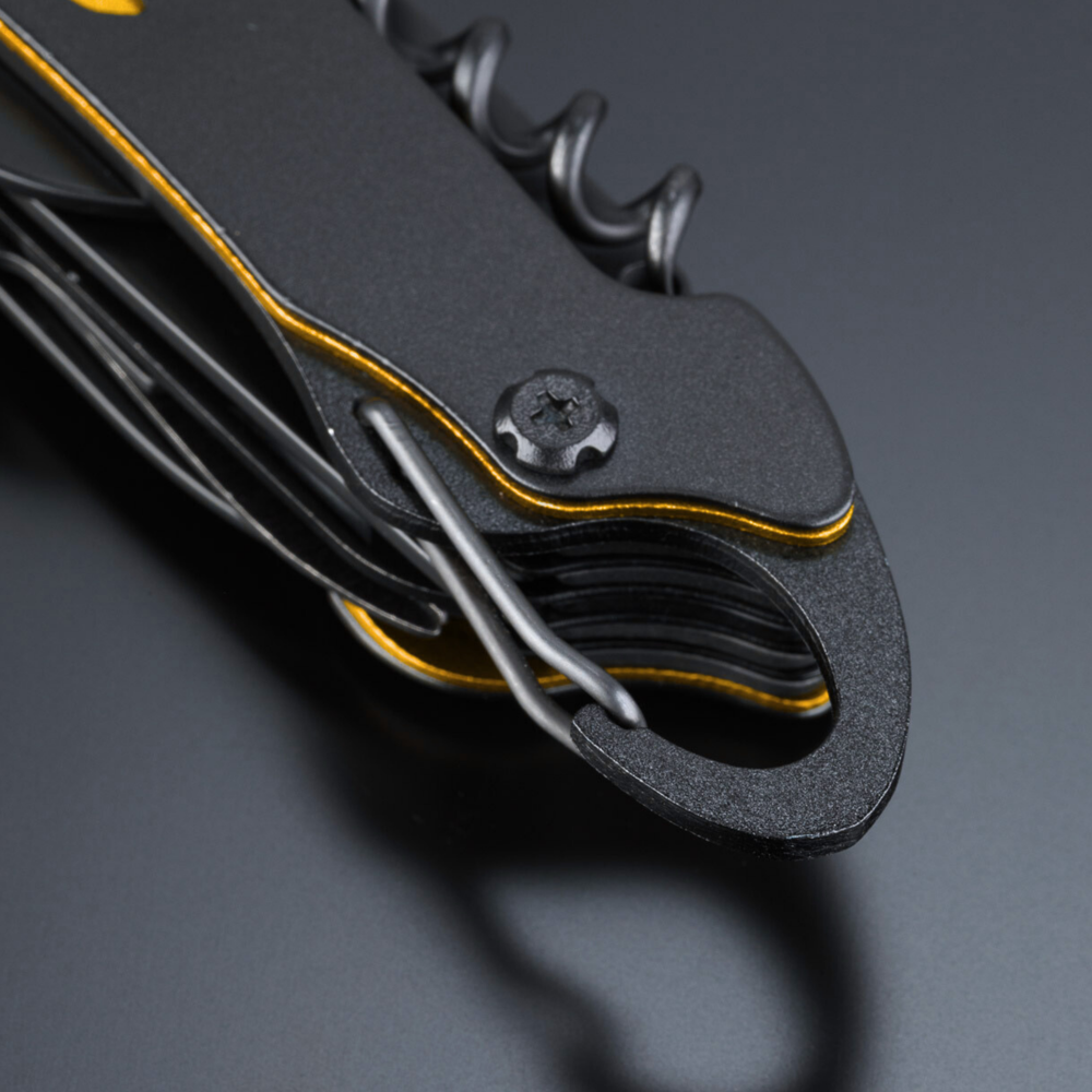 Optima stalen zakmes met titaniumcoating