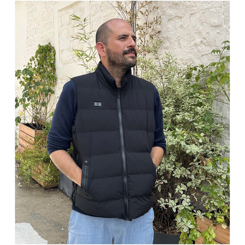 Bodywarmer chauffant avec batterie de secours SCX.design G01
