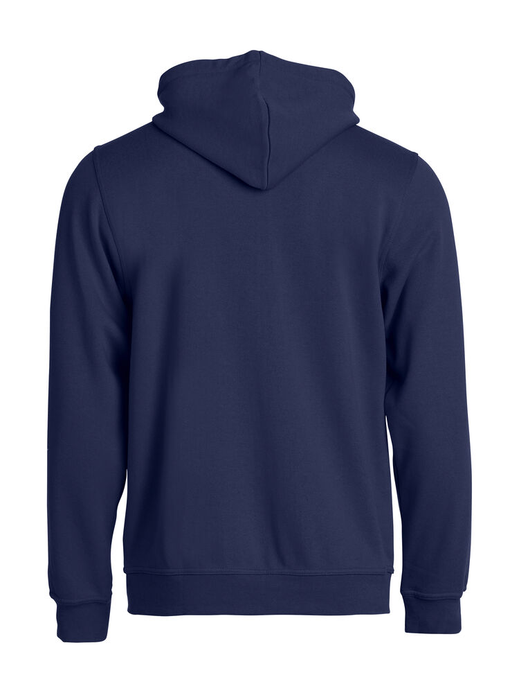 Clique - Basic Hoody Full Zip Bleufoncé 4XL