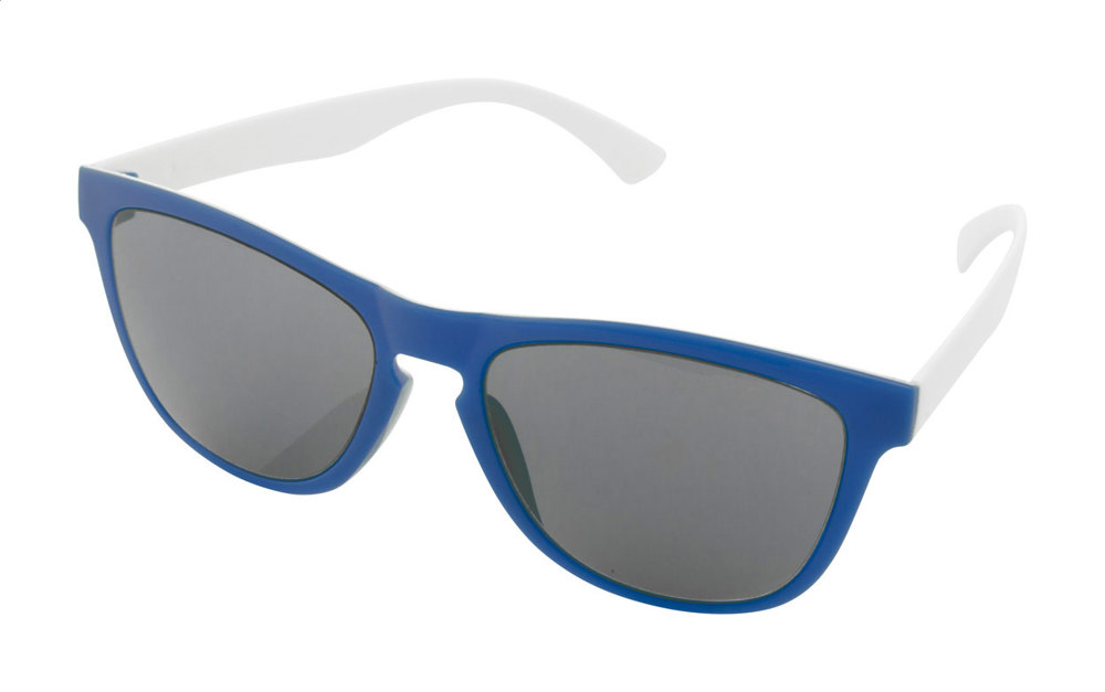 CreaSun - personaliseerbare zonnebril - Blauw/Wit