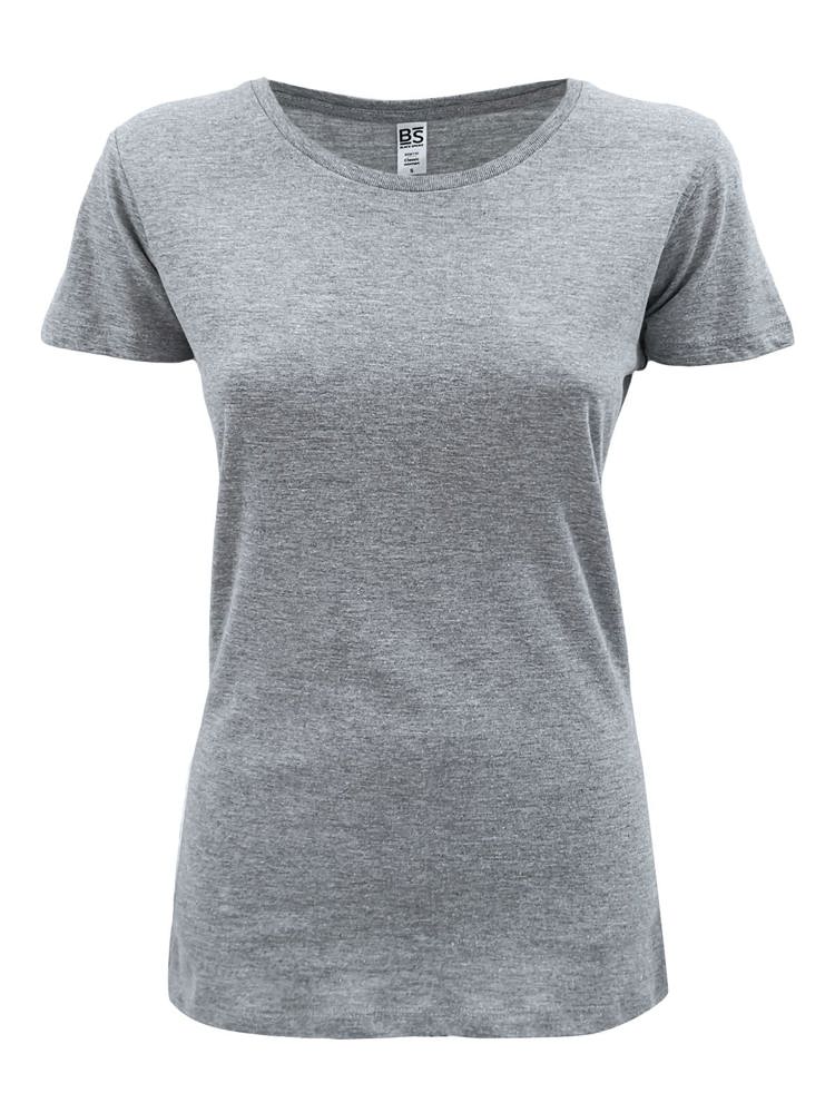 BS Evolution t-shirt femme, 150 gr/m² - Gris mêlée