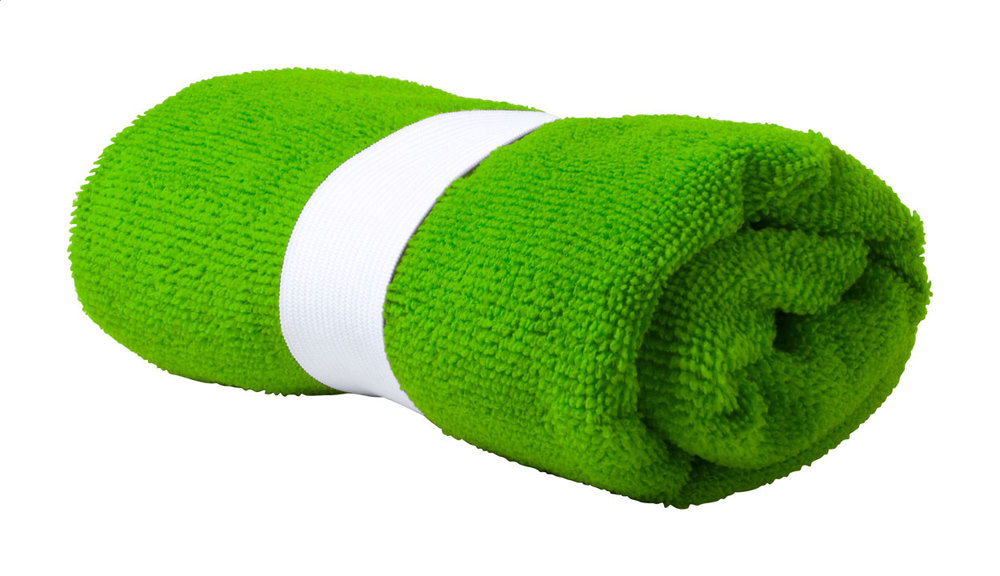 Athletic - absorberende handdoek - groen
