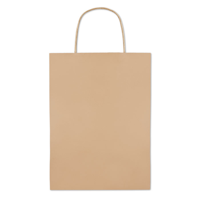 PAPER MEDIUM - Papieren tas Medium 150 gr/m² - Beige
