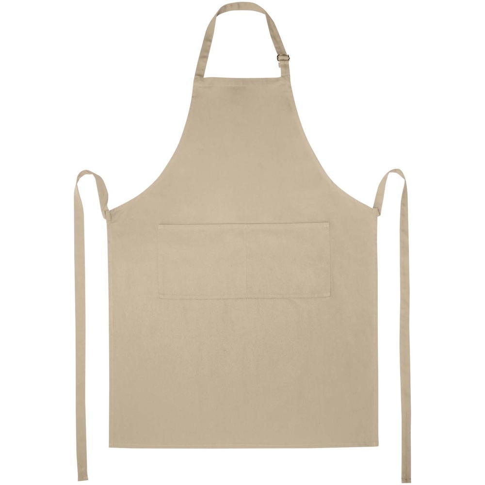 Andrea schort van 240 g/m² met verstelbare nekband