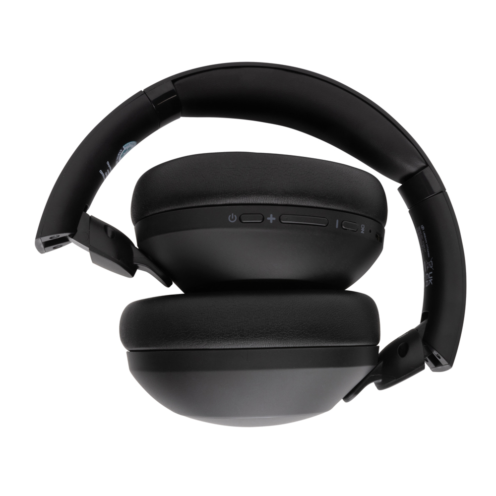 Casque audio ANC en plastique recyclé RCS Urban V Cupertino