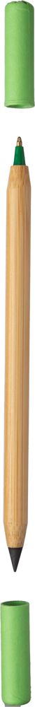 Bamboe balpen en eeuwige potlood Wolfgang
