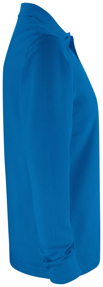 Clique - Basic Polo Pocket L/S Bleuroyal S