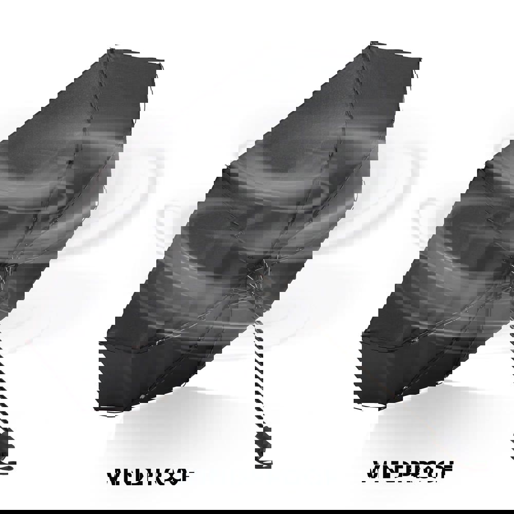Daintree 190T Pongee 21.5" Opvouwbare winddichte paraplu Auto open