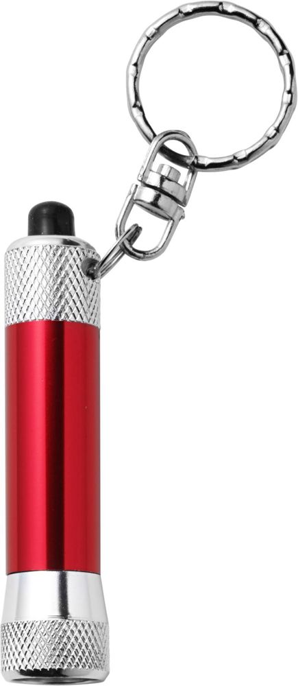 Aluminium 3-in-1 sleutelhanger Audrey - rood